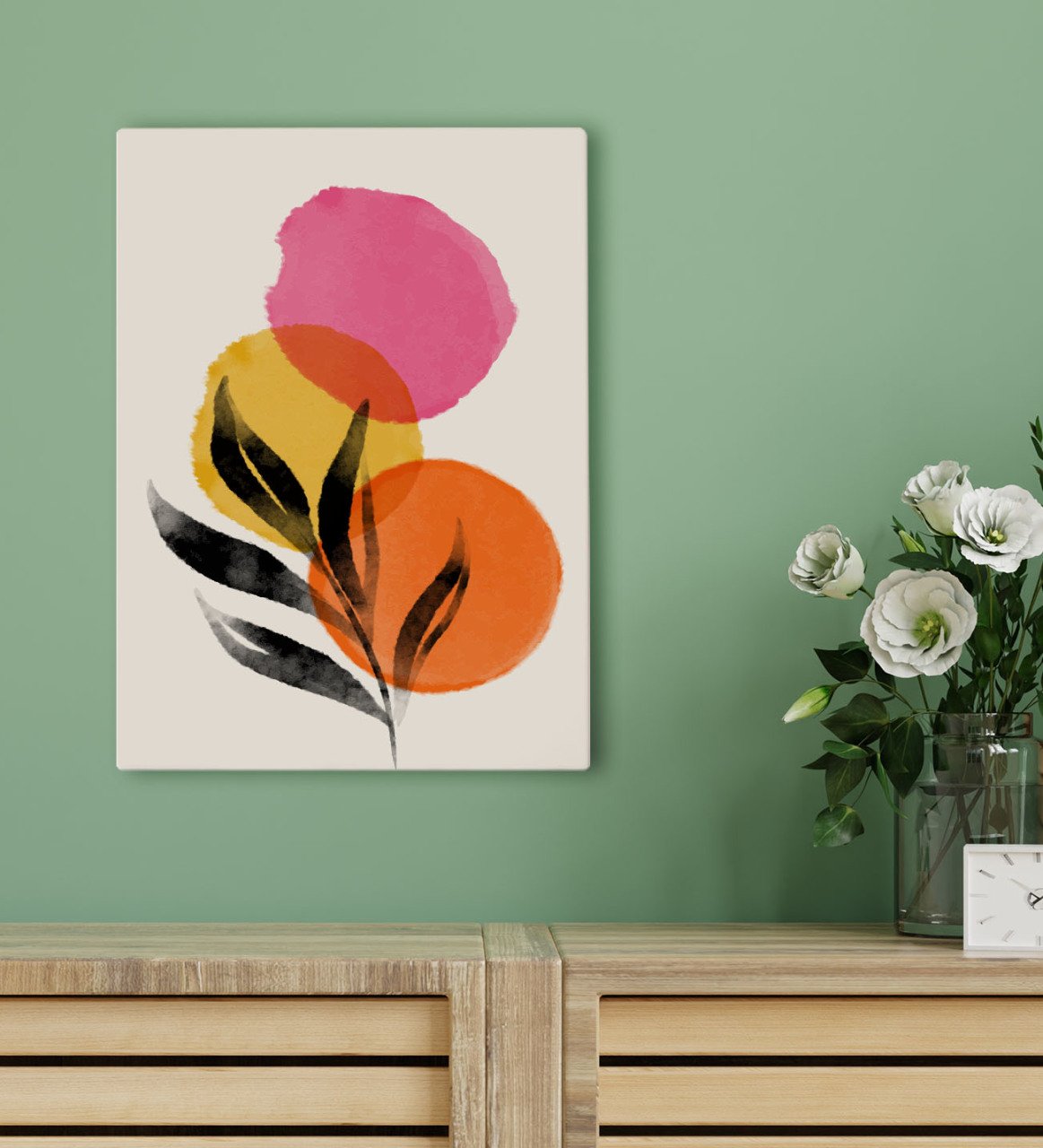 BK Gift Otel Odası Konseptli Kanvas Tablo 30x50cm-89