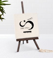 Kişiye Özel Atatürk Temalı Şovaleli Doğal Taş-5