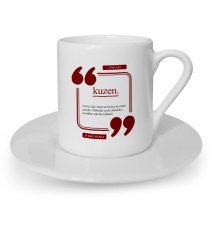 Kişiye Özel Kuzen Türk Kahvesi Fincanı - 4