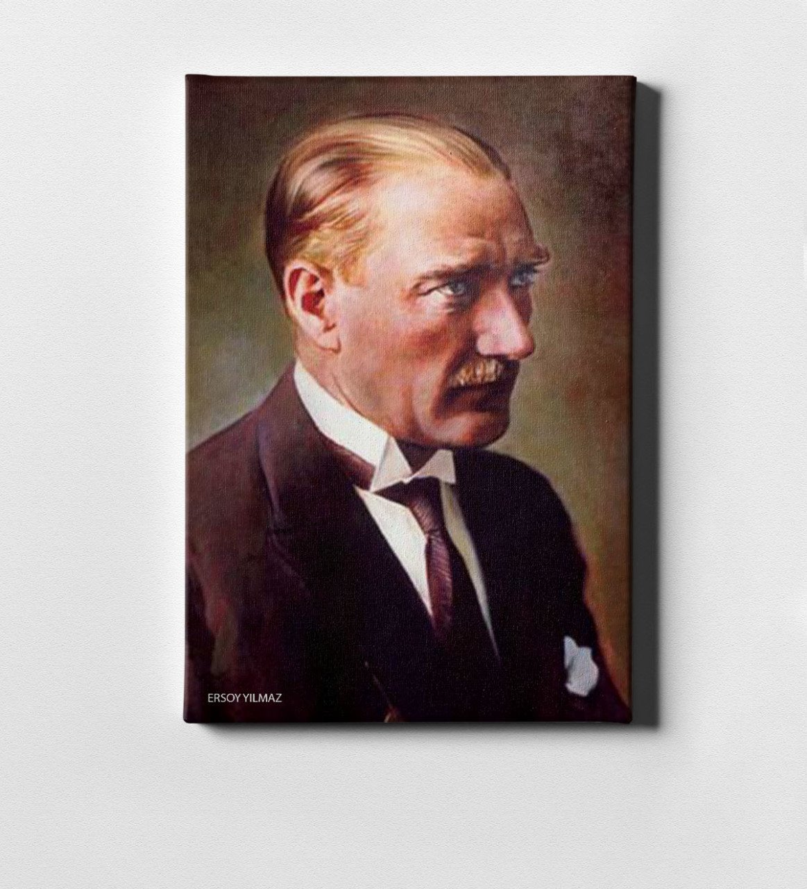 Kişiye Özel Atatürk Kanvas Tablo (50 x 70 cm.) 4