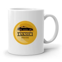 Kişiye Özel Mesleki Taksici Tasarımlı Beyaz Kupa Bardak - 4