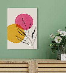 BK Gift Otel Odası Konseptli Kanvas Tablo 30x50cm-90