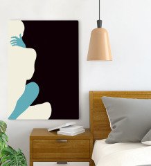 BK Gift Yatak Odası Konseptli Kanvas Tablo 70x100cm-93