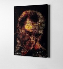 Kişiye Özel Atatürk Kanvas Tablo (50 x 70 cm.) 8