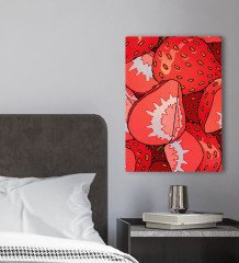 BK Gift Yatak Odası Konseptli Kanvas Tablo 30x50cm-94