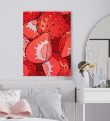 BK Gift Yatak Odası Konseptli Kanvas Tablo 50x70cm-94