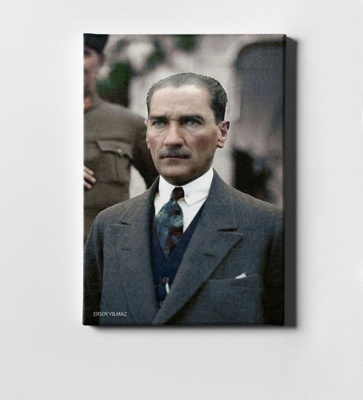 Kişiye Özel Atatürk Kanvas Tablo (50 x 70 cm.) 10