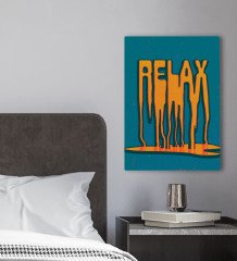 BK Gift Yatak Odası Konseptli Kanvas Tablo 30x50cm-95