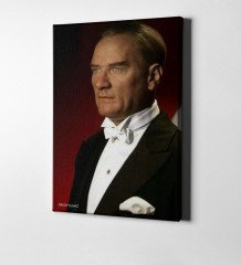Kişiye Özel Atatürk Kanvas Tablo (50 x 70 cm.) 12