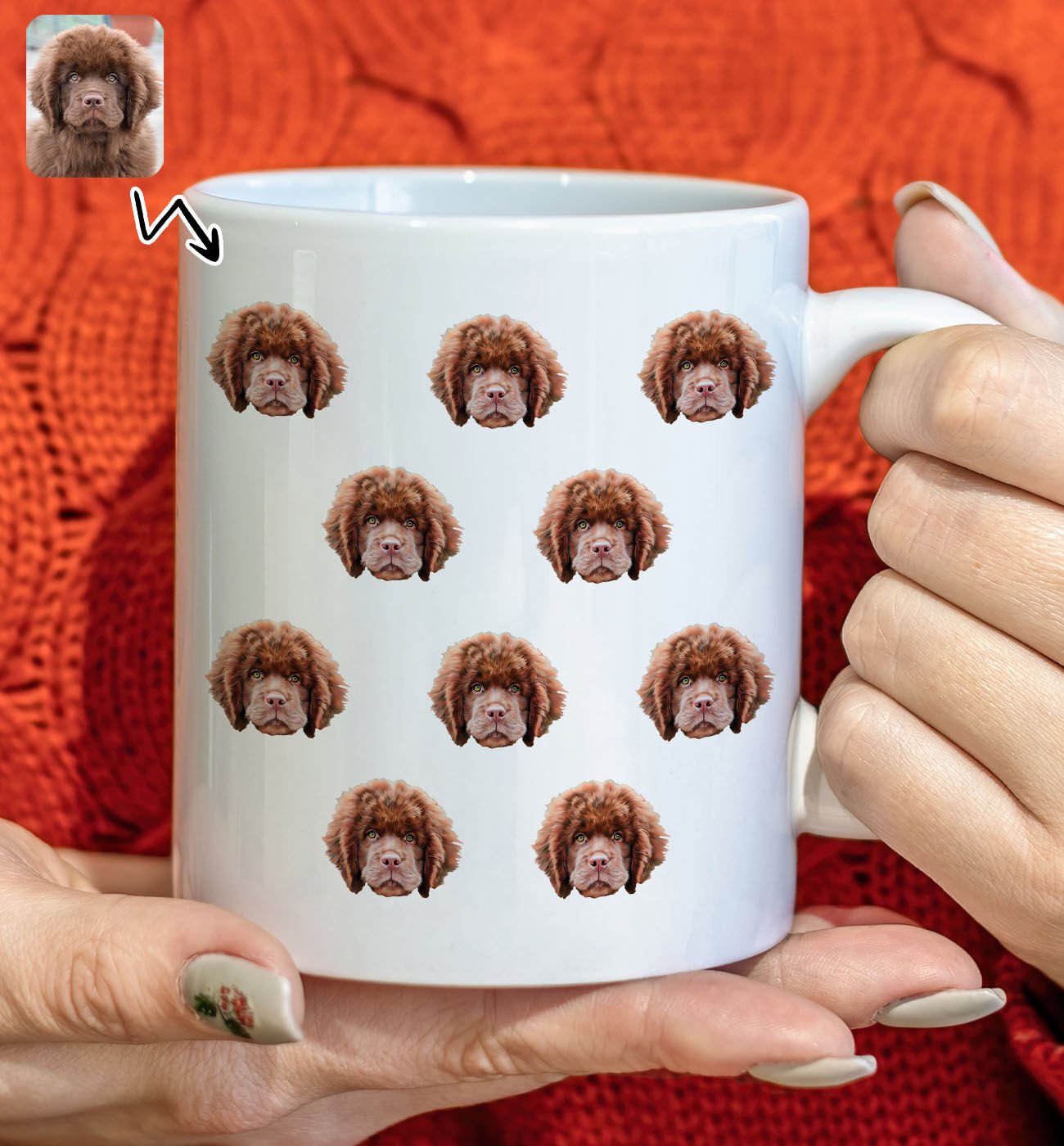 BK Gift Kişiye Özel Evcil Hayvan Karikatürlü Beyaz Kupa Bardak-8, Arkadaşa Hediye, Sevgiliye Hediye