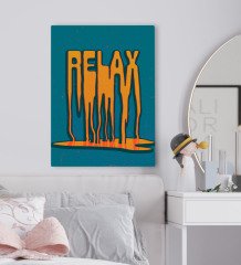BK Gift Yatak Odası Konseptli Kanvas Tablo 50x70cm-95