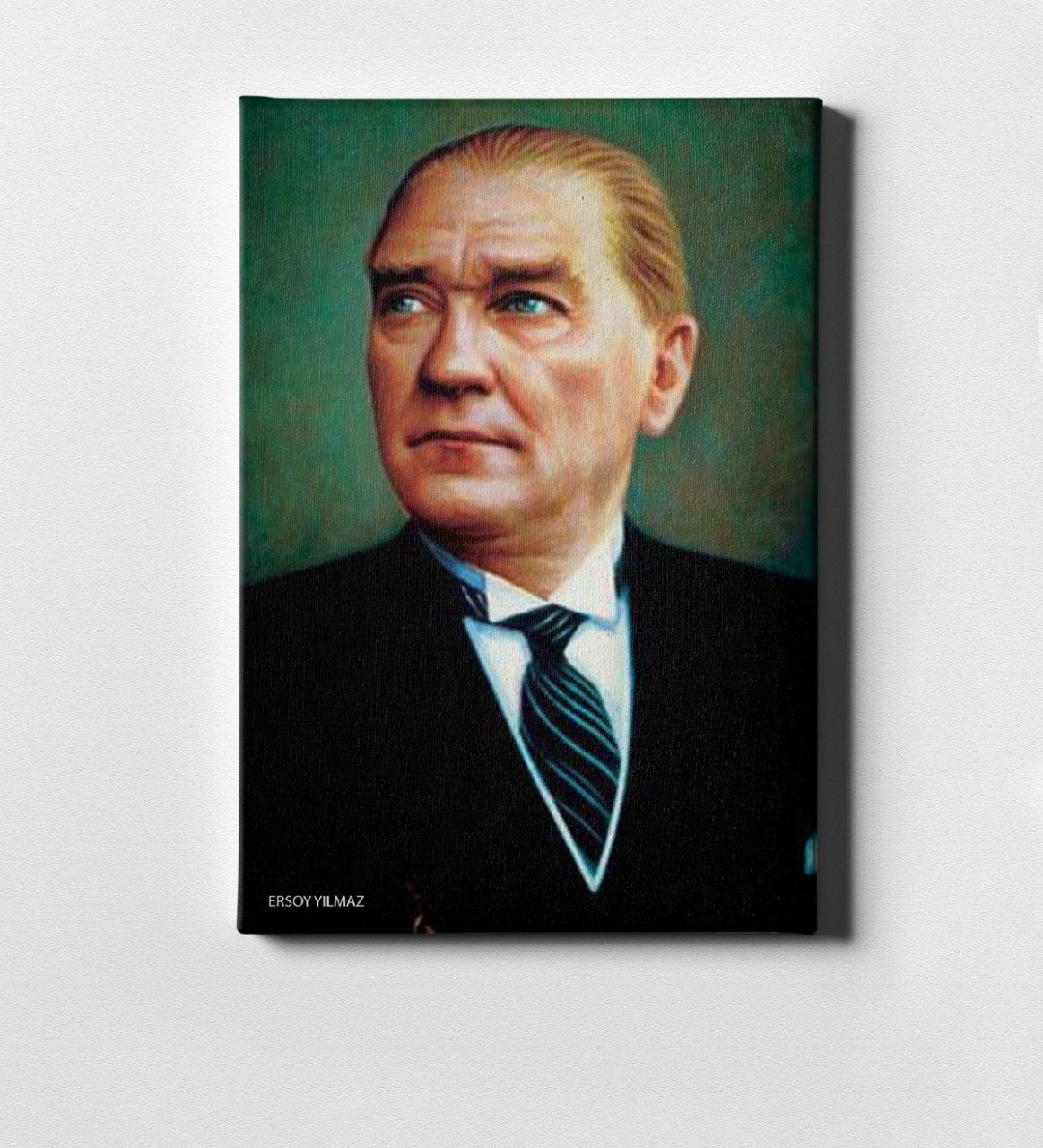 Kişiye Özel Atatürk Kanvas Tablo (50 x 70 cm.) 13