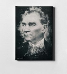 Kişiye Özel Atatürk Kanvas Tablo (50 x 70 cm.) 14
