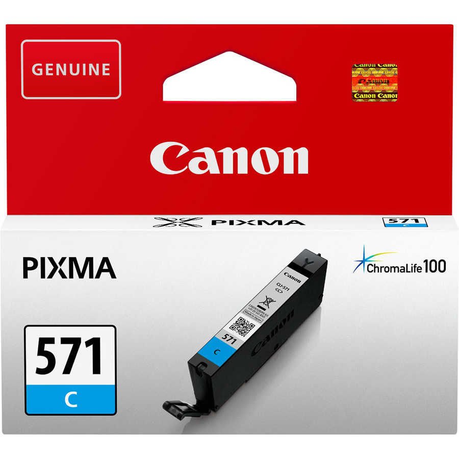 Canon CLI-571C Mavi Orijinal Mürekkep Kartuş 0386C001AA