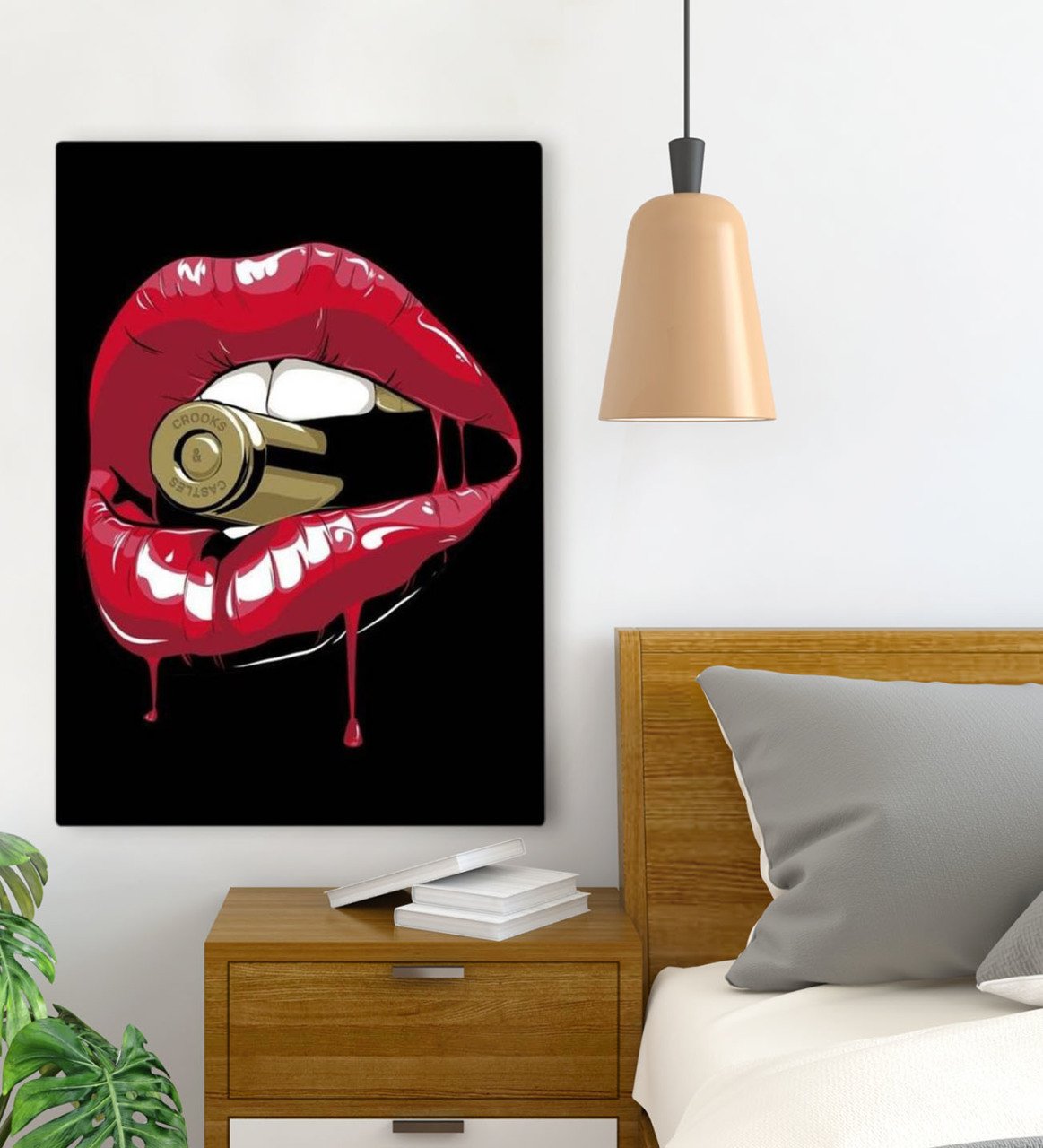 BK Gift Yatak Odası Konseptli Kanvas Tablo 70x100cm-96