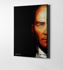 Kişiye Özel Atatürk Kanvas Tablo (50 x 70 cm.) 18
