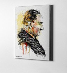 Kişiye Özel Atatürk Kanvas Tablo (50 x 70 cm.) 19