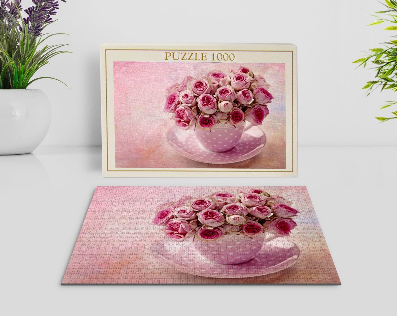 BK Home Çiçekler 1000 Parça Profesyonel Puzzle-4