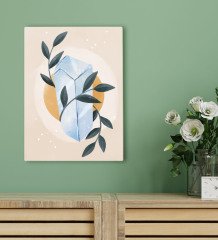 BK Gift Otel Odası Konseptli Kanvas Tablo 30x50cm-95