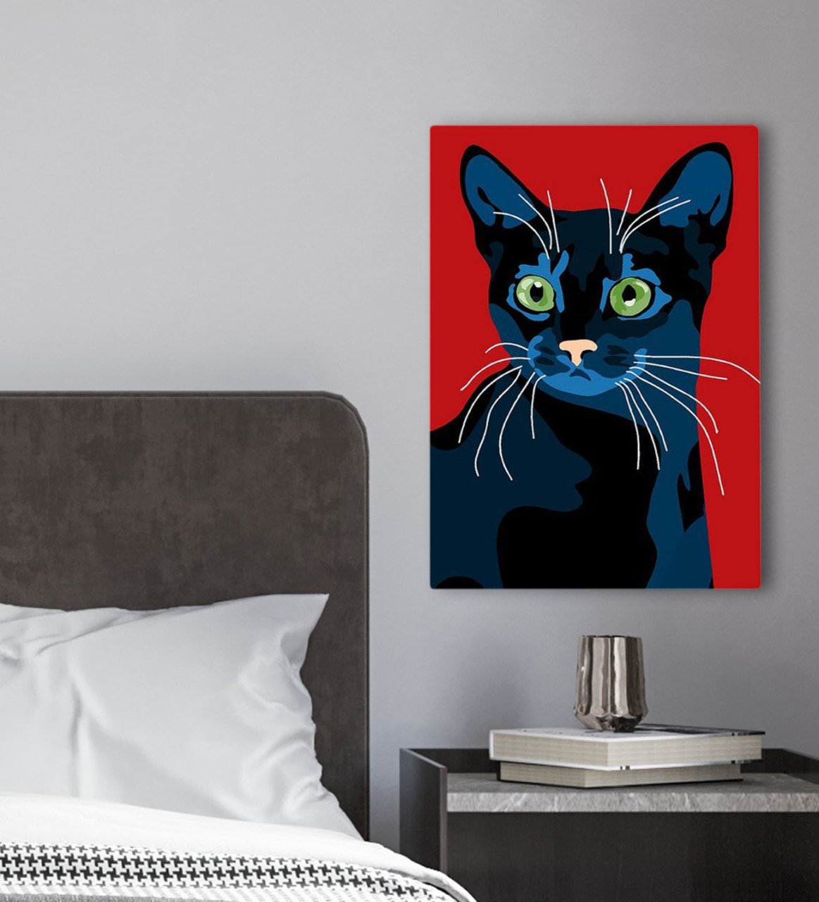 BK Gift Yatak Odası Konseptli Kanvas Tablo 30x50cm-98