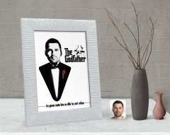 Kişiye Özel Godfather Baba Tasarımlı Dekoratif Çerçeve-8