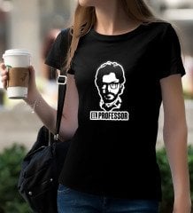 La Casa De Papel Siyah Bayan T-Shirt-21