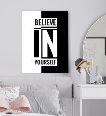 BK Gift Yatak Odası Konseptli Kanvas Tablo 50x70cm-99