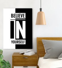 BK Gift Yatak Odası Konseptli Kanvas Tablo 70x100cm-99