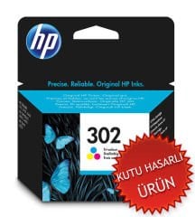 HP F6U65A (302) Renkli Orjinal Kartuş - DeskJet 2130 (C) (T13453)