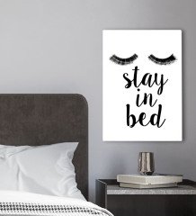 BK Gift Yatak Odası Konseptli Kanvas Tablo 30x50cm-102