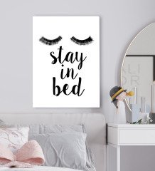 BK Gift Yatak Odası Konseptli Kanvas Tablo 50x70cm-102