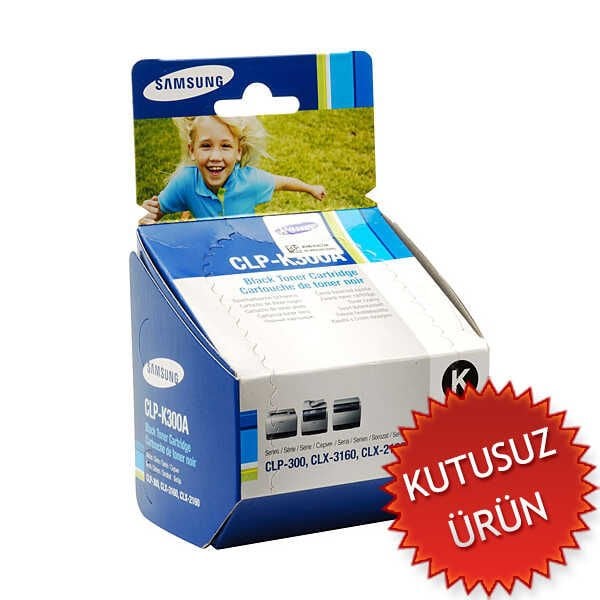 Samsung CLP-K300A (CLP-300) Siyah Orjinal Toner (U) (T13462)
