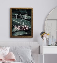 BK Gift Yatak Odası Konseptli Doğal Masif Ahşap Çerçeveli Tablo-33