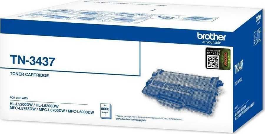 Brother TN-3437 Orjinal Toner - HL-L5200 / HL-L6200 / MFC-L6700 (T9908)