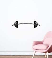 BK Home GYM Tasarımlı Ahşap Duvar Süsü-14