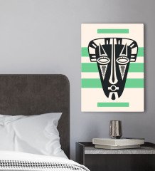 BK Gift Yatak Odası Konseptli Kanvas Tablo 30x50cm-107
