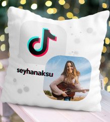 Kişiye Özel Fotoğraflı TikTok Yastık