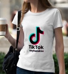 Kişiye Özel TikTok Bayan Tişört - 1