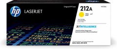 HP W2122A (212A) Sarı Orjinal Toner Yüksek Kapasite - M554dn / M555dn (T15118)