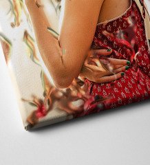 Kişiye Özel Dağılma Tasarımlı Kanvas Tablo (50 x 70 cm.) 3