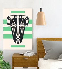 BK Gift Yatak Odası Konseptli Kanvas Tablo 70x100cm-107