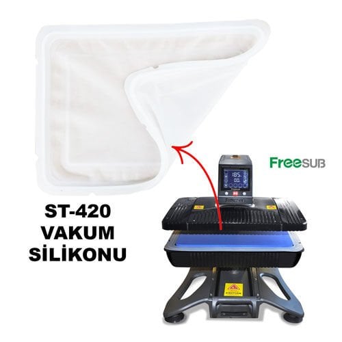 3D Pres (ST-420) Vakum Silikonu