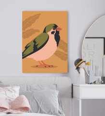BK Gift Yatak Odası Konseptli Kanvas Tablo 50x70cm-109