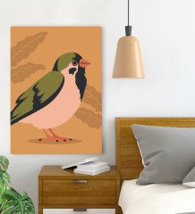 BK Gift Yatak Odası Konseptli Kanvas Tablo 70x100cm-109
