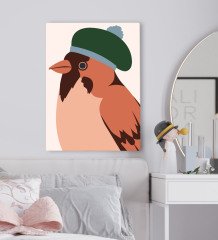 BK Gift Yatak Odası Konseptli Kanvas Tablo 50x70cm-110
