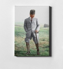 Kişiye Özel Atatürk Kanvas Tablo (50 x 70 cm.) 30