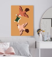BK Gift Yatak Odası Konseptli Kanvas Tablo 50x70cm-112