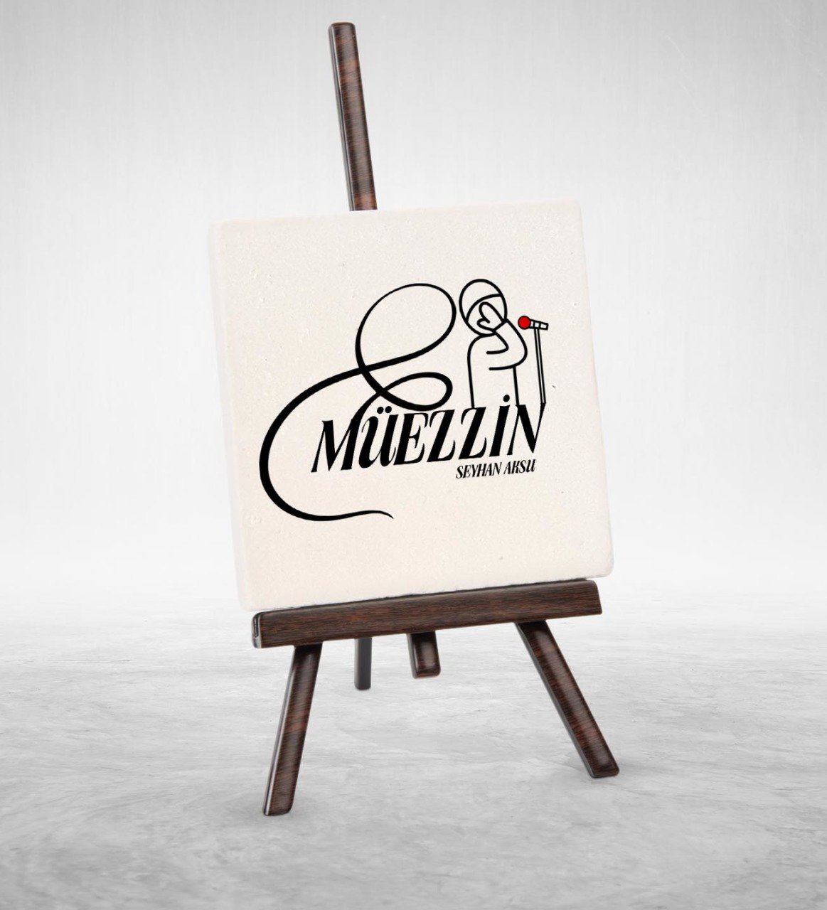 Kişiye Özel Mesleki Müezzin Şovaleli Doğal Taş - 1