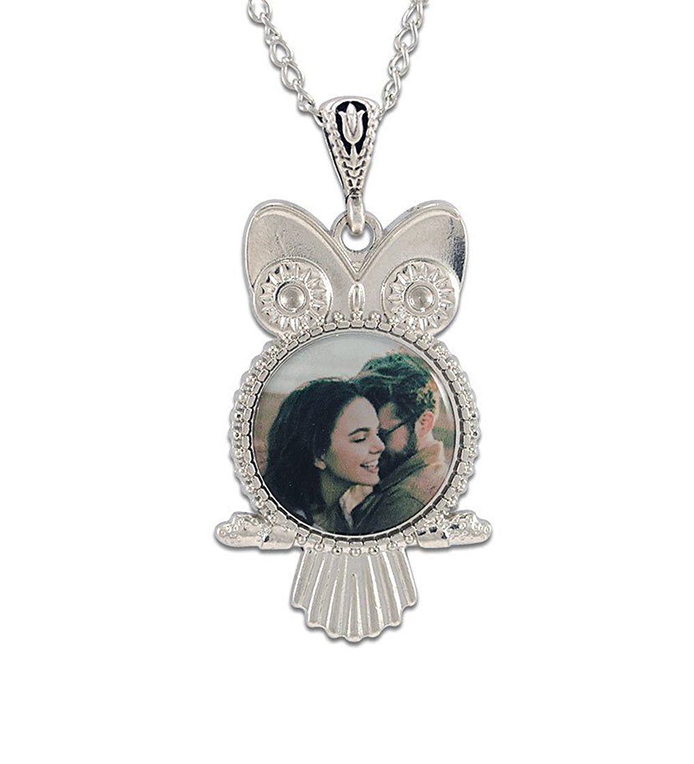 Kişiye Özel Resimli Nikel Kaplama Kolye (Model 4)
