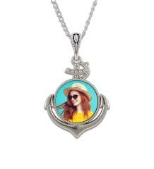 Kişiye Özel Resimli Nikel Kaplama Kolye (Model 2)